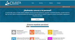 Desktop Screenshot of celekta.com