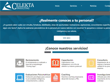 Tablet Screenshot of celekta.com